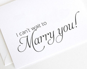 Can't Wait to Marry You Wedding Day Card, Husband to Be Cards (WD106 ...