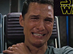 Matthew McConaughey Can't Handle the New Star Wars Trailer Either