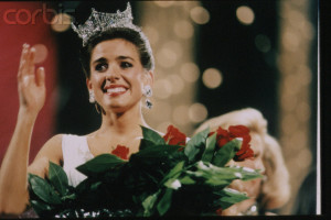 Heather Whitestone, First Deaf-Mute to be Elected Miss America 1995