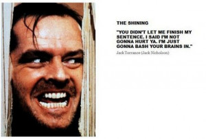 Evil quotes from the bad guys in movies.