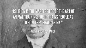 Arthur Schopenhauer...