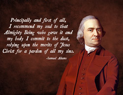 Samuel Adams Christian Poster