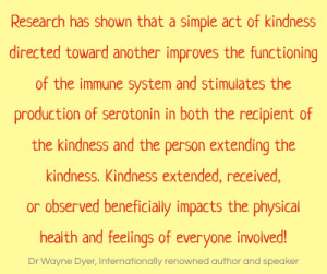 The Benefits of Kindness