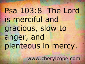 Scriptures on mercy as food for thought.