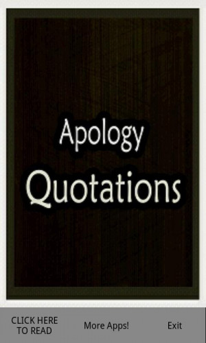Apology Quotes