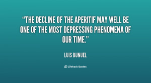 The decline of the aperitif may well be one of the most depressing ...