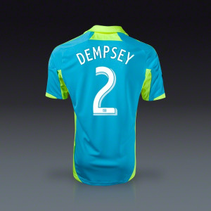 adidas Clint Dempsey Seattle Sounders Third Jersey 12-13