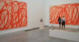 Cy Twombly at Tate Modern. #red #abstract #artCy Twombly, Bacchus Tate ...