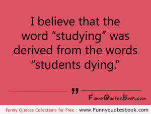 Funny Fact about Student Life
