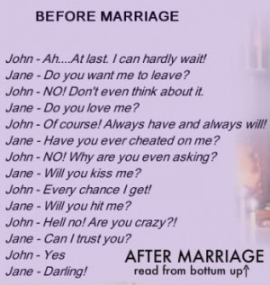 funny pictures before and after marriage
