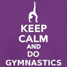 Keep calm and do Gymnastics Kids' Shirts