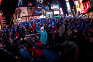 New Year's Eve in Times Square in 2013. Anthony Quintano/Flickr