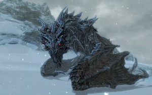 Alduin Elder Scrolls Skyrim HD Wallpaper