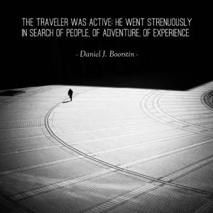 Daniel J Boorstin travel quotes