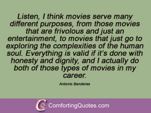Top Antonio Banderas Quotes And Sayings