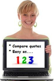 Compare quotes as easy as 123!