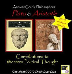 By analyzing important quotes from Plato's Republic and Aristotle's ...