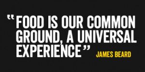 James Beard Quote