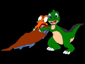 ... Land before Time In einem Land vor unserer Zeit Ducky und Petrie 8