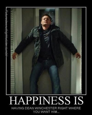 Dean Winchester motivational poster! | My Favourite TV Shows