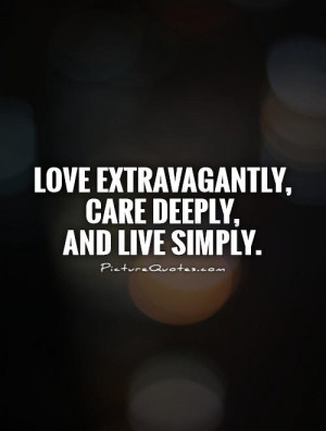 Love Quotes Care Simple Life