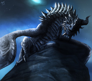 Paarthurnax by TheRisingSoul