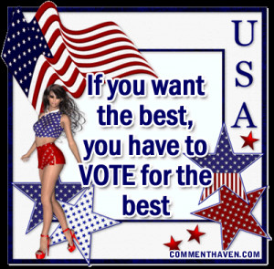 Vote Pictures, Images, Graphics, Comments and Photo Quotes
