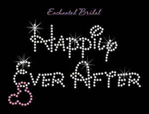 Disney Inspired Happily Ever After With Dangling Mickey Rhinestone ...