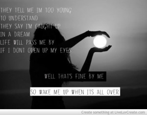 Wake me up Avicii Quotes Wake me up When Its All Over