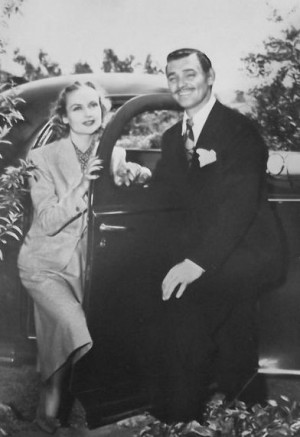 Clark Gable & Carole Lombard (wife):