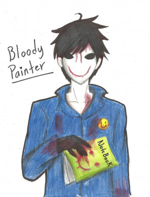 Bloody Painter by OkumuraJaqueline on DeviantArt