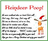 homemade christmas gag gifts reindeer poops