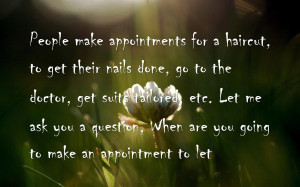 APPOINTMENT QUOTES image gallery