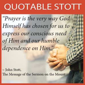 John Stott quote of the day