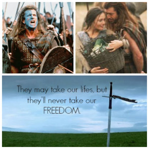 ... all time every man dies but not every man really lives william wallace