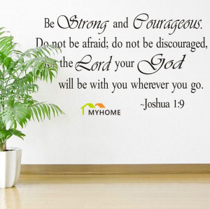 Christian Inspirational Quotes Vinyl Lettering Wall Stickers Decals ...
