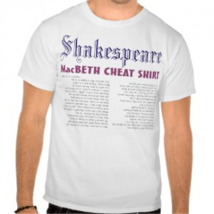 Shirt of the Day Award for Shakespeare’s Macbeth and Duncan!
