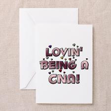 Loving Being A CNA Lovin' hea Greeting Cards (Pack for