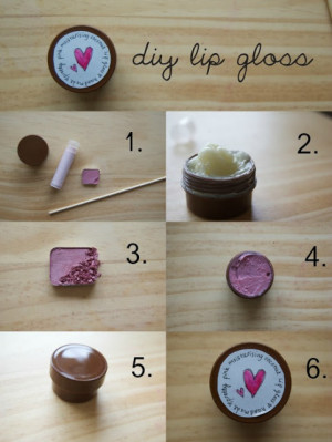 It's time for Mini DIY 2: lip gloss! Hope you like...