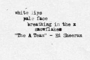 Ed Sheeran lyrics quotes