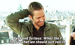 ... Furious fast six Brian O'Conner rily you will always be remembered