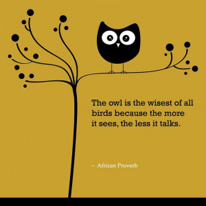 Quotes, Owls Quotes, Wise Quotes, Owls Tattoo, Owls Sat, Quotes Love ...