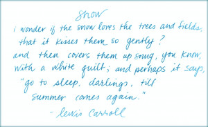 Snowed In Quotes Snow quote