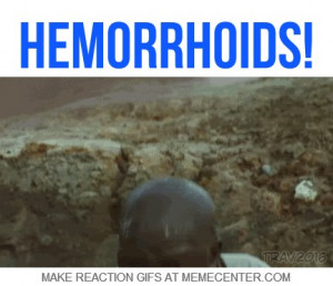 Hemorrhoid Memes - 3 results