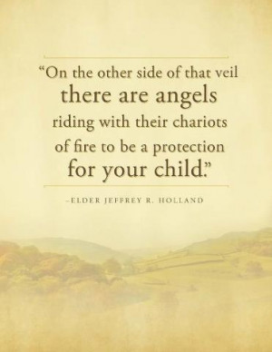 Angels protecting children quote, 