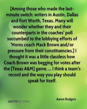 Among those who made the last-minute switch: writers in Austin ...