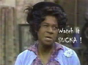 ... once with grady from sanford and son does that make me a celebrity