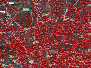 every german bomb dropped london during ww2 blitz london blitz map png