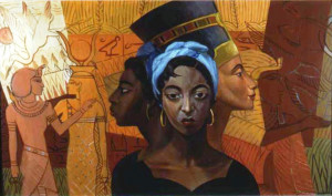 Egyptian Heritage by Lois Mailou Jones $20