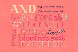 the only exception